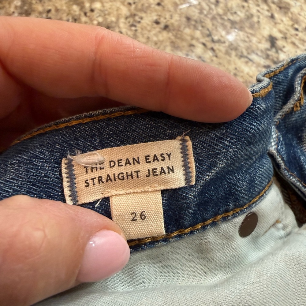 Madewell The Dean Easy Straight Jean - Picture 4 of 4